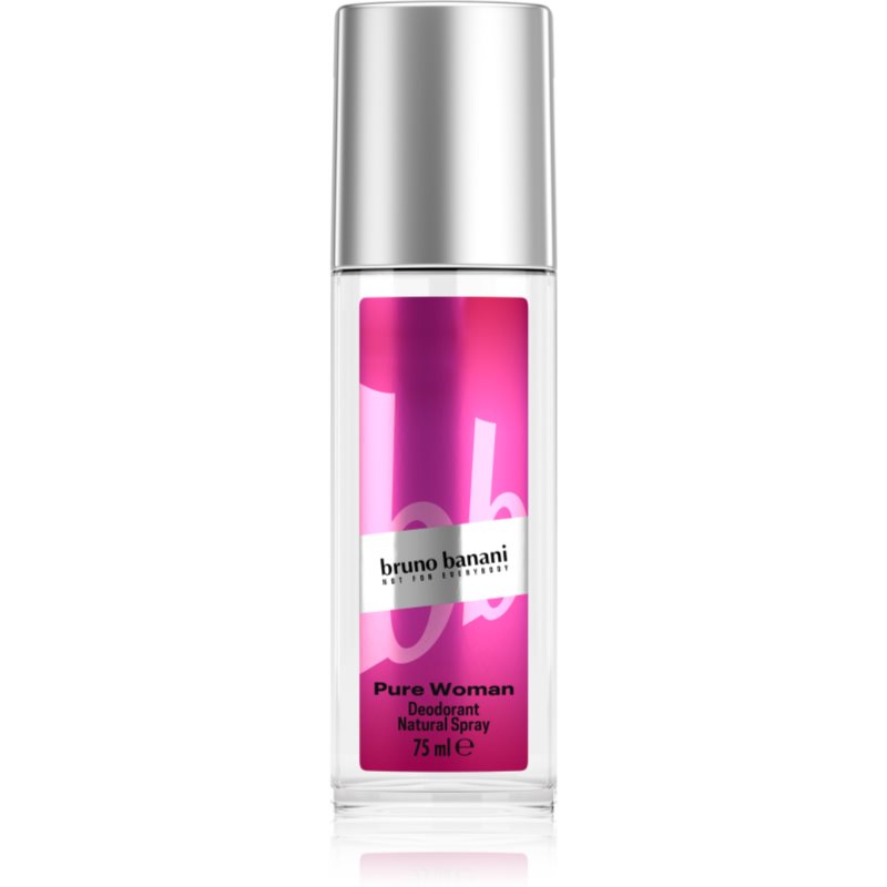 Bruno Banani Pure Woman deodorant s rozprašovačem pro ženy 75 ml - parfo.cz