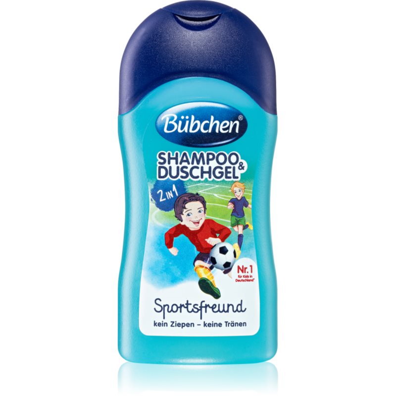 Bübchen Kids Shampoo & Shower II šampon a sprchový gel 2 v 1 cestovní balení Sport´n Fun 50 ml - parfo.cz