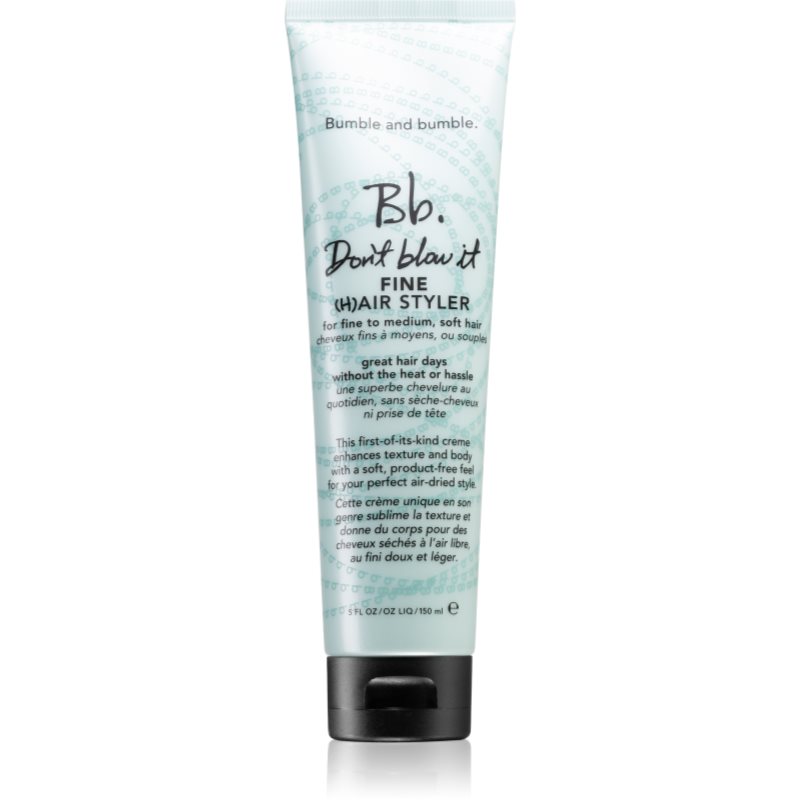 Bumble and bumble Don't Blow It Fine (H)air Styler bezoplachová hydratační péče pro jemné vlasy 150 ml - parfo.cz