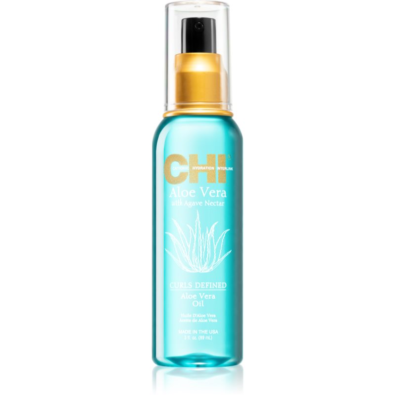 CHI Aloe Vera Curls Defined suchý olej pro kudrnaté vlasy 89 ml - parfo.cz