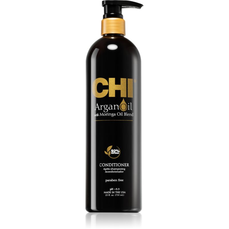 CHI Argan Oil Conditioner vyživující kondicionér pro suché a poškozené vlasy 739 ml - parfo.cz