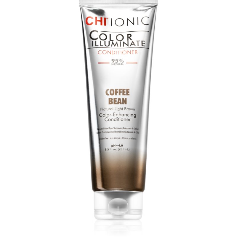 CHI Color Illuminate tónovací kondicionér pro přírodní nebo barvené vlasy odstín Coffee Bean 251 ml - parfo.cz