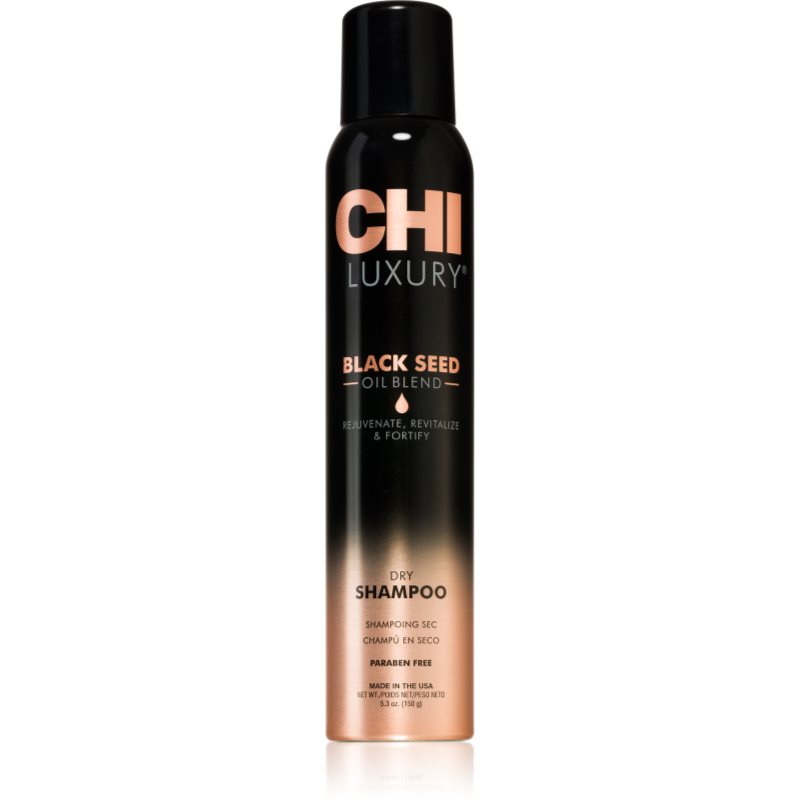 CHI Luxury Black Seed Oil Dry Shampoo matný suchý šampon pro objem 150 ml - parfo.cz