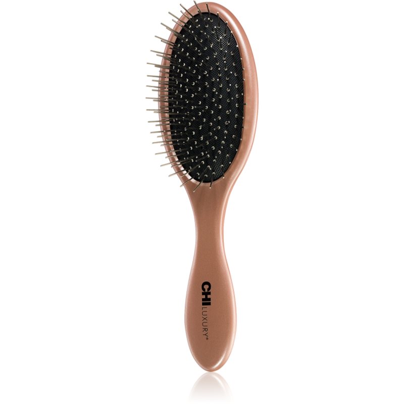 CHI Luxury Metal Bristle Paddle Brush kartáč na vlasy 1 ks - parfo.cz