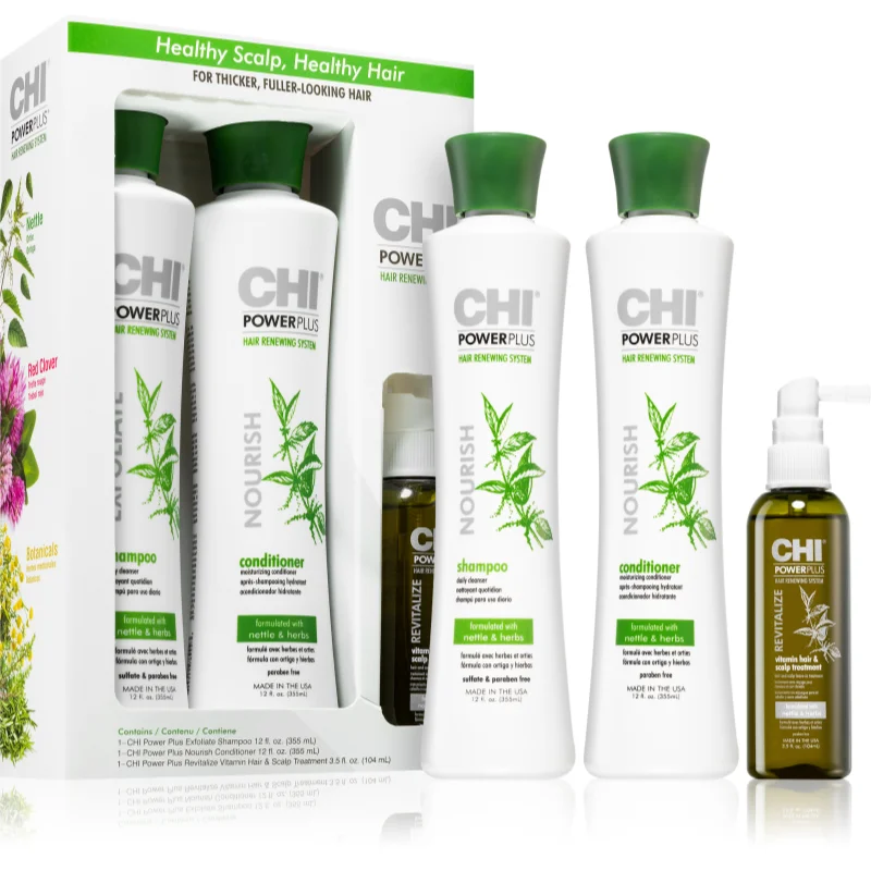 CHI Power Plus On-Going sada pro zdravé a krásné vlasy - parfo.cz