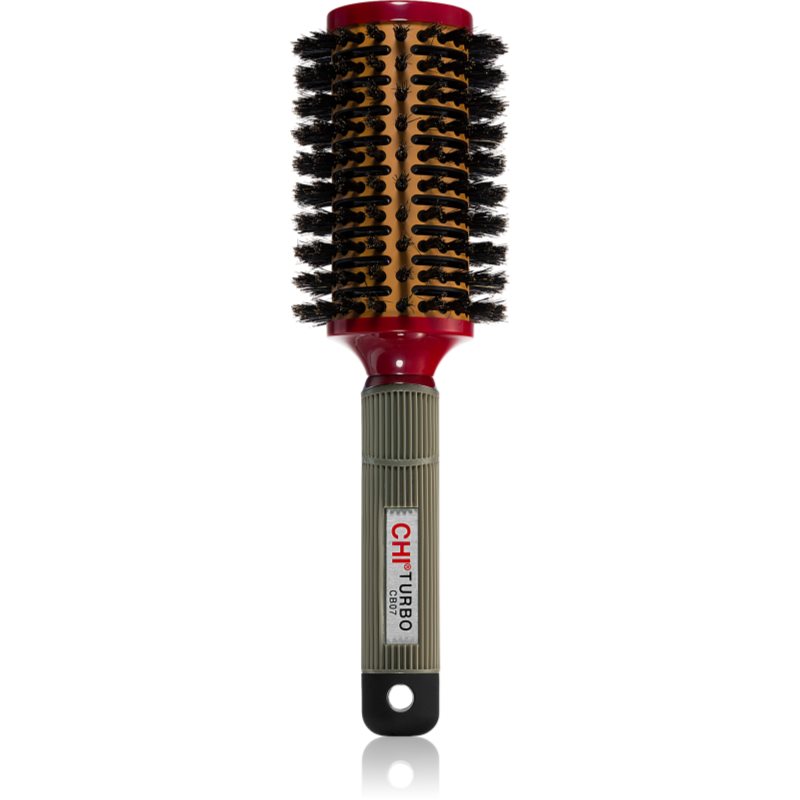CHI Turbo Ceramic Round Boar Large Brush extra velký kulatý kartáč pro objem vlasů 1 ks - parfo.cz
