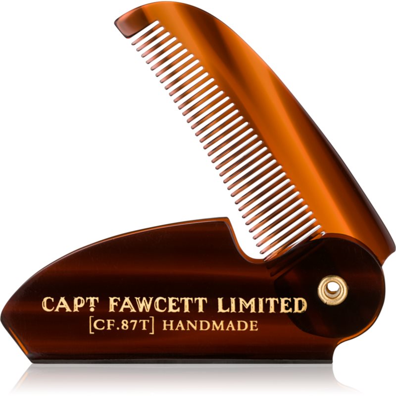 Captain Fawcett Accessories Moustache Comb skládací hřeben na knír 1 ks - parfo.cz