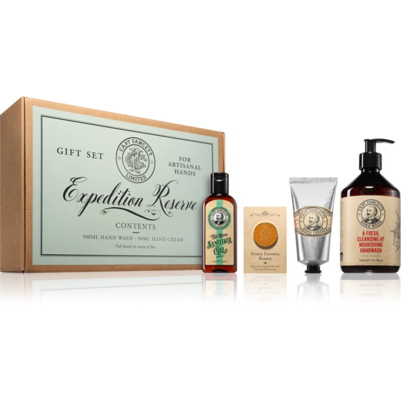 Captain Fawcett Expedition Reserve Gift Set dárková sada pro muže - parfo.cz