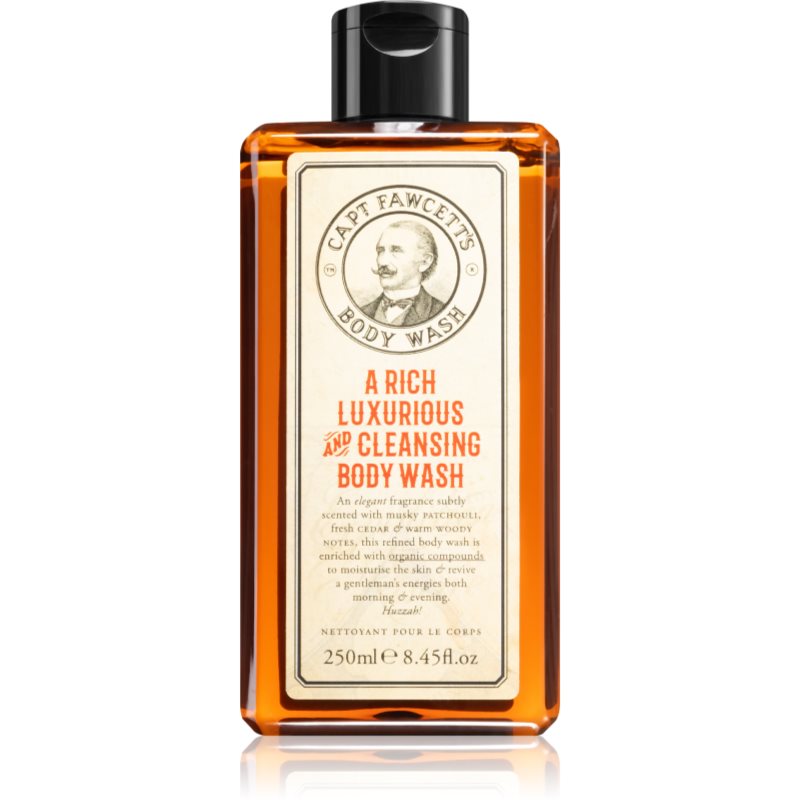 Captain Fawcett Shower Gel Expedition čisticí sprchový gel pro muže 250 ml - parfo.cz