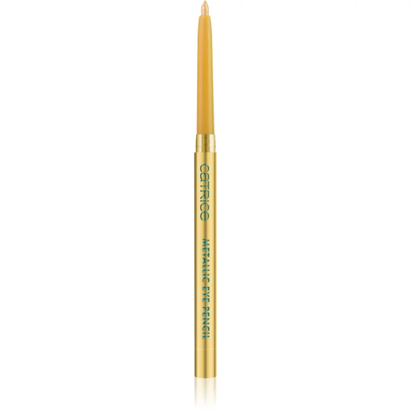 Catrice FESTIVE TREASURES metalická tužka na oči odstín CO2 Gold Rush 0
