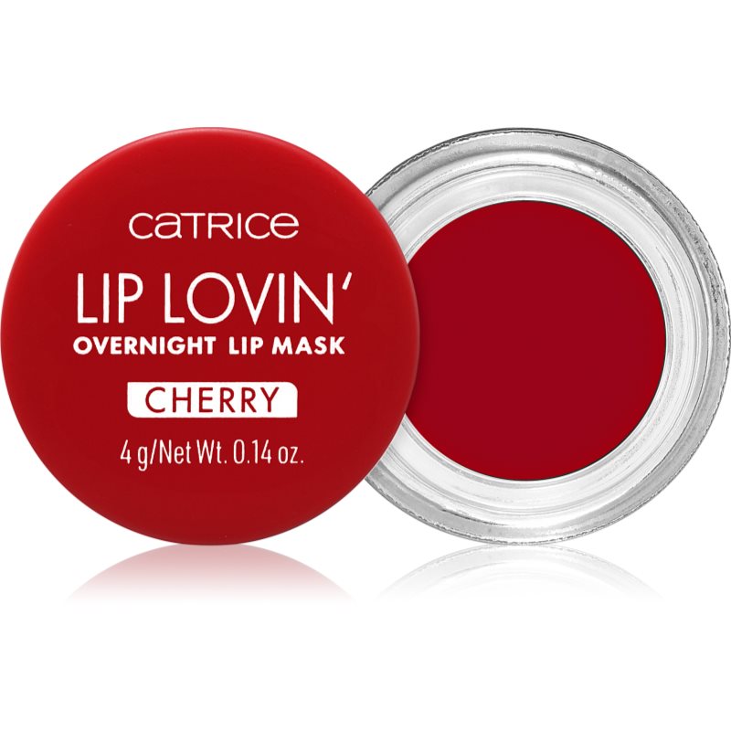 Catrice Lip Lovin' hydratační maska na rty na noc odstín 020 Cherry Pop 4 g - parfo.cz