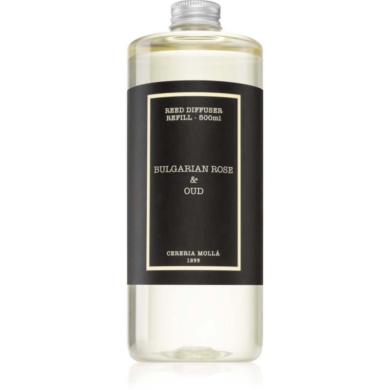 Cereria Mollá Boutique Bulgarian Rose & Oud náplň do aroma difuzérů 500 ml - parfo.cz