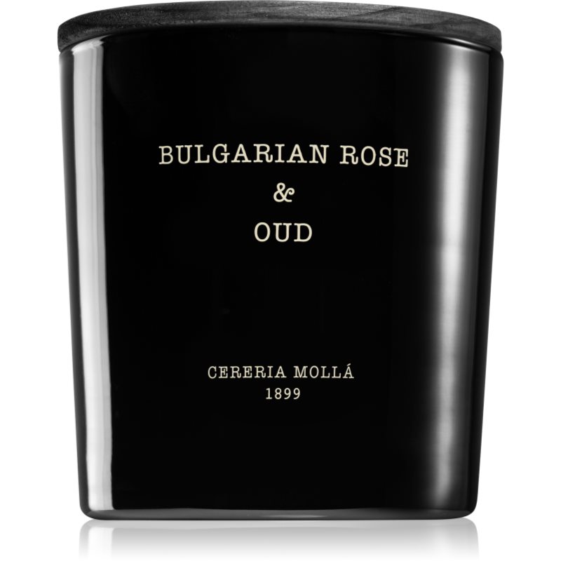Cereria Mollá Boutique Bulgarian Rose & Oud vonná svíčka 600 g - parfo.cz