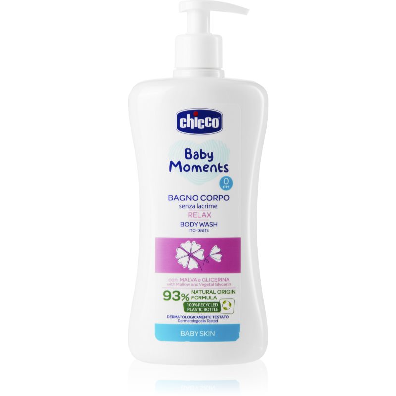 Chicco Baby Moments Relax šampon na celé tělo 0 m+ 500 ml - parfo.cz