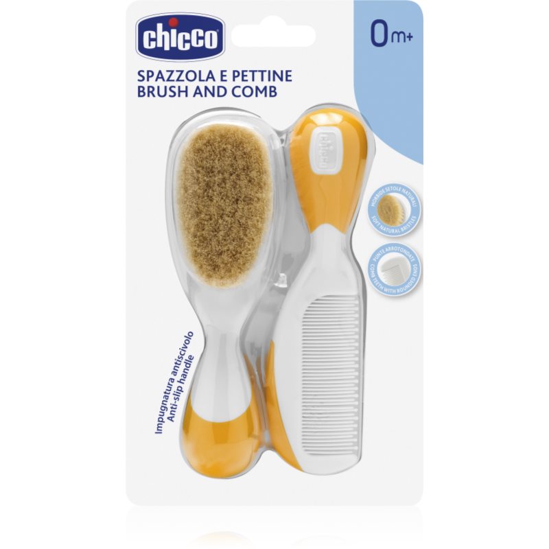 Chicco Baby Moments sada na vlasy 0 m+ Orange 2 ks - parfo.cz