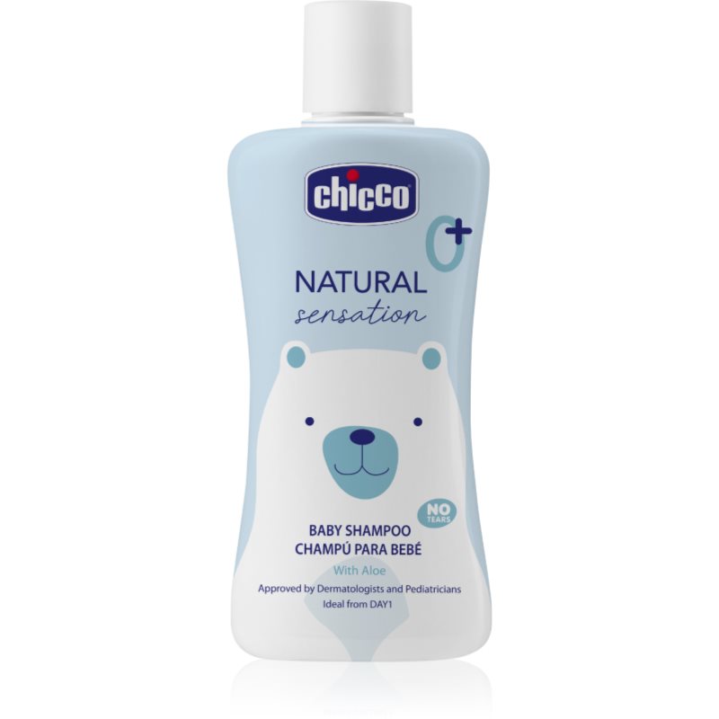 Chicco Natural Sensation Baby jemný šampon pro děti od narození 0+ 200 ml - parfo.cz
