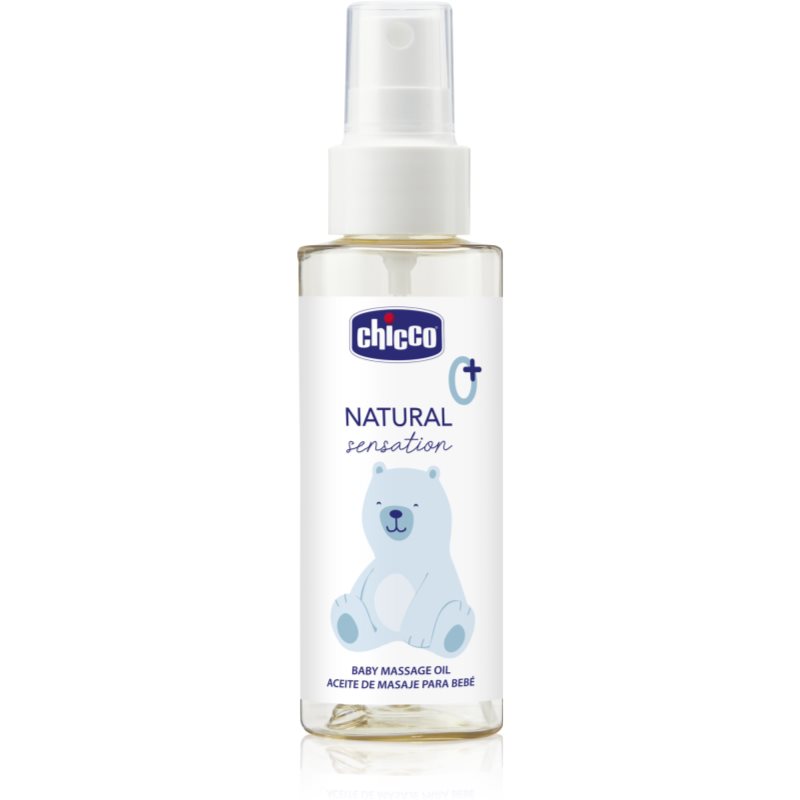 Chicco Natural Sensation Baby masážní olej pro děti od narození 0+ 100 ml - parfo.cz