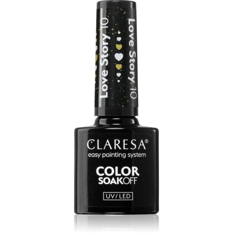 Claresa SoakOff UV/LED Color Love Story gelový lak na nehty odstín 10 5 g - parfo.cz