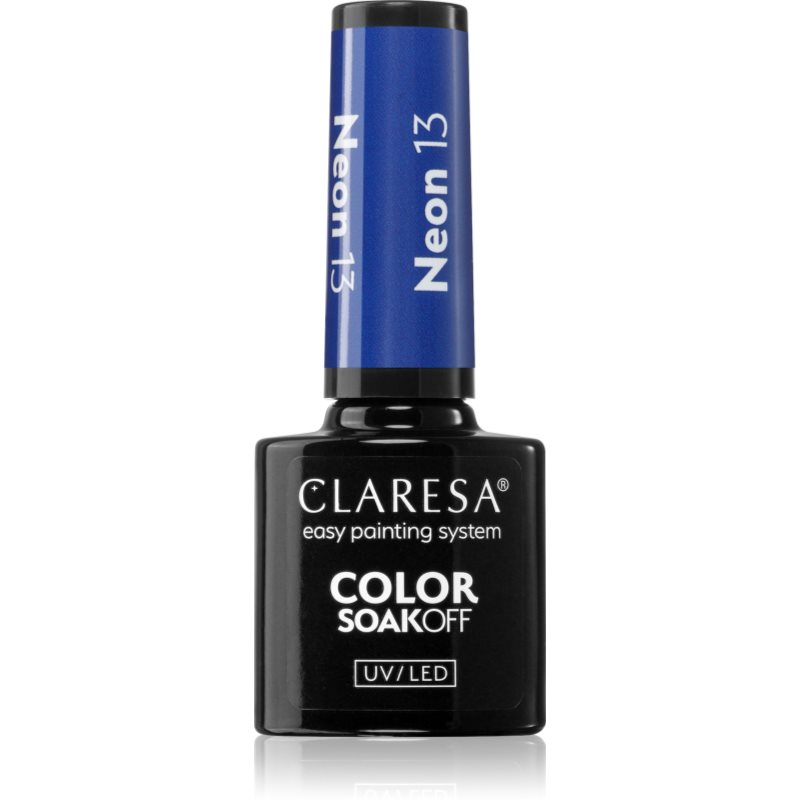 Claresa SoakOff UV/LED Color Neon gelový lak na nehty odstín 13 5 g - parfo.cz