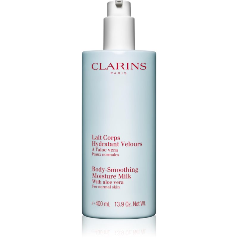 Clarins Body-Smoothing Moisture Milk with Aloe Vera hydratační tělové mléko s aloe vera 400 ml - parfo.cz