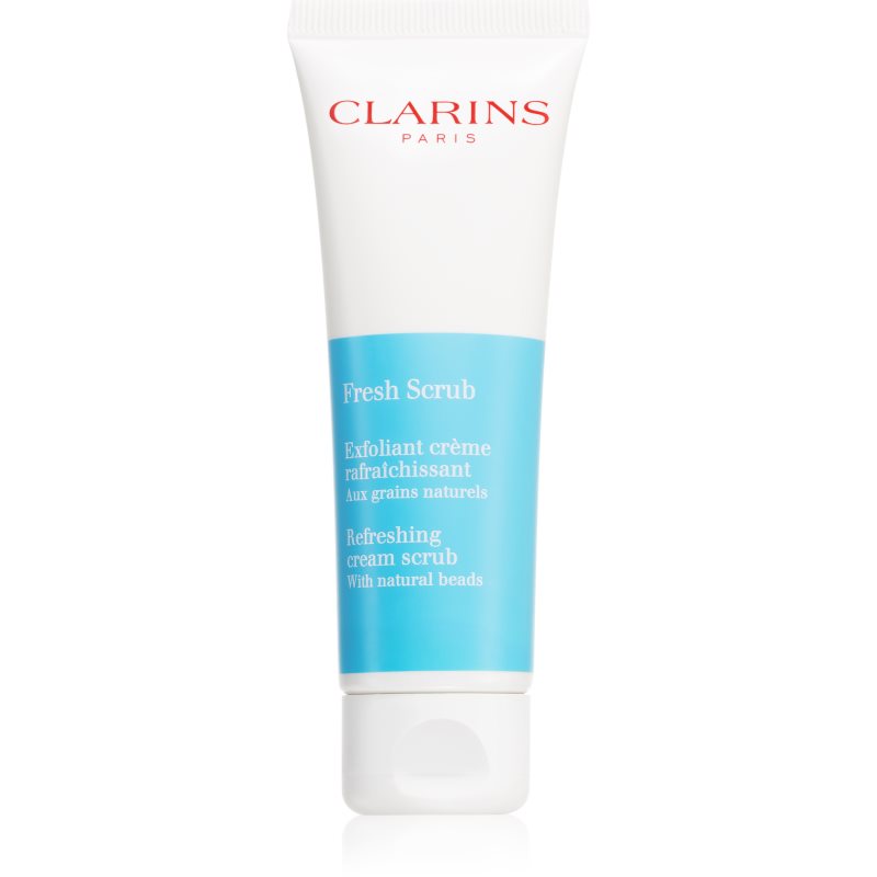 Clarins Cleansing Fresh Scrub krémový peeling pro rozjasnění a hydrataci 50 ml - parfo.cz