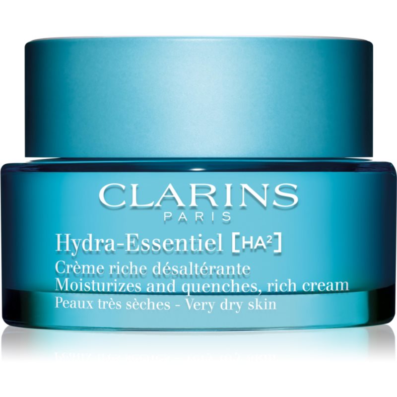 Clarins Hydra-Essentiel [HA²] Rich Cream bohatý hydratační krém pro velmi suchou pleť 50 ml - parfo.cz