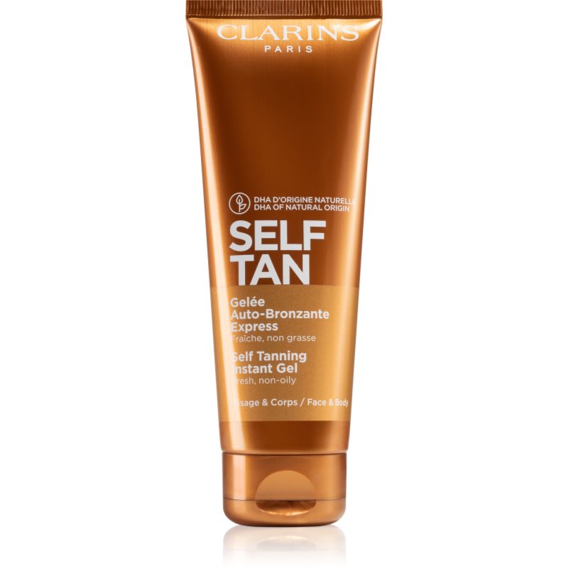Clarins Self Tan Instant Gel samoopalovací gel na tělo a obličej 125 ml - parfo.cz
