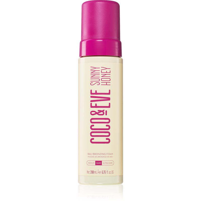 Coco & Eve Sunny Honey Bali Bronzing Foam samoopalovací pěna Dark 200 ml - parfo.cz