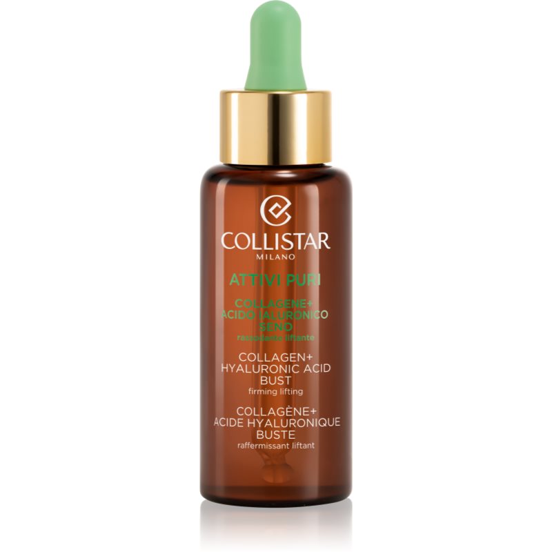 Collistar Attivi Puri Collagen+Hyaluronic Acid Bust zpevňující sérum na dekolt a poprsí s kolagenem 50 ml - parfo.cz