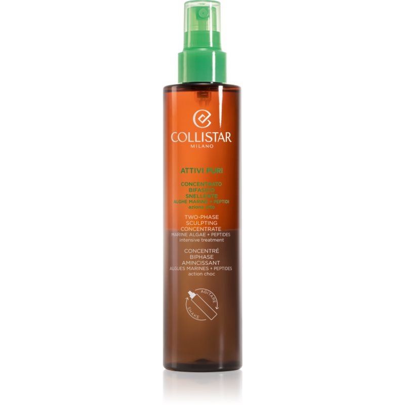 Collistar Attivi Puri Two Phase Sculpting Concentrate Marine Algae + Peptides dvoufázové sérum pro zpevnění pokožky 200 ml - parfo.cz