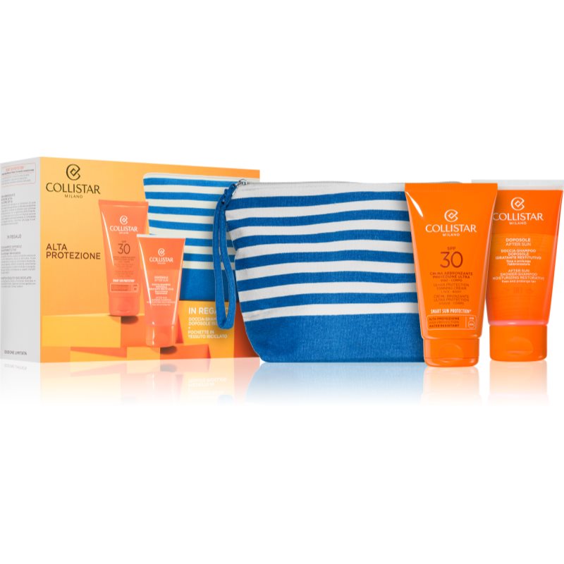 Collistar Set ULTRA PROTECTION TANNING CREAM FACE-BODY SPF 30 dárková sada - parfo.cz