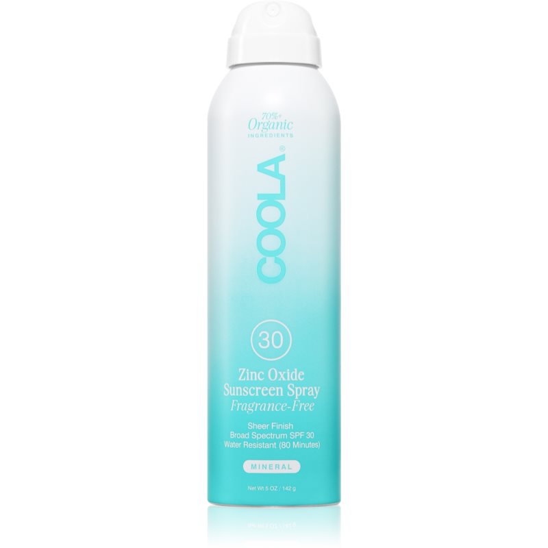 Coola Fragrance Free opalovací sprej SPF 30 142 ml - parfo.cz