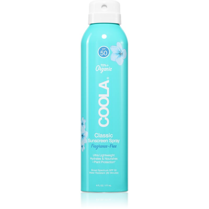 Coola Fragrance Free opalovací sprej SPF 50 177 ml - parfo.cz