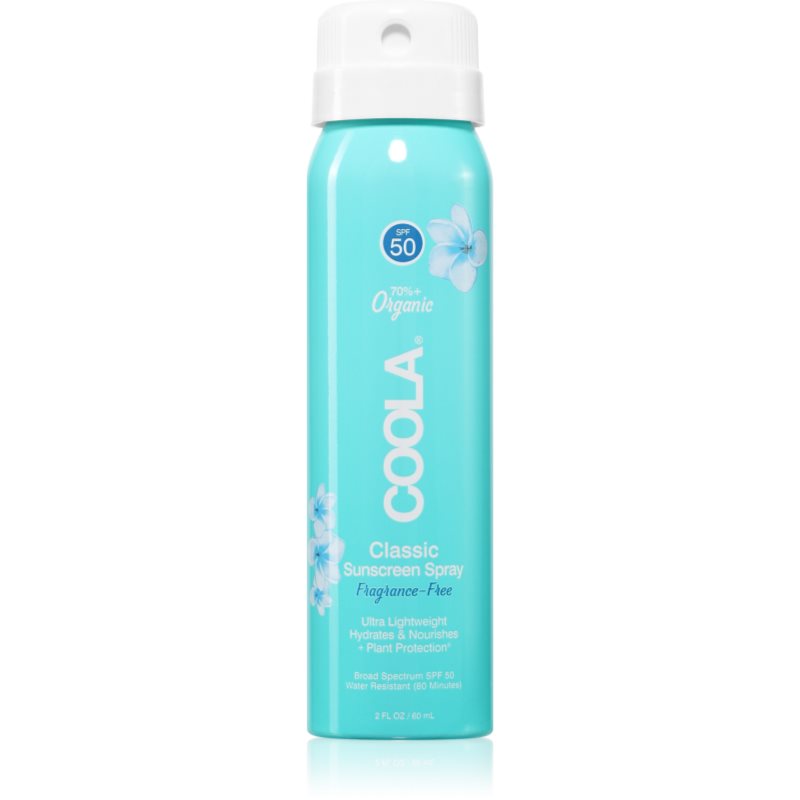 Coola Fragrance Free opalovací sprej SPF 50 60 ml - parfo.cz