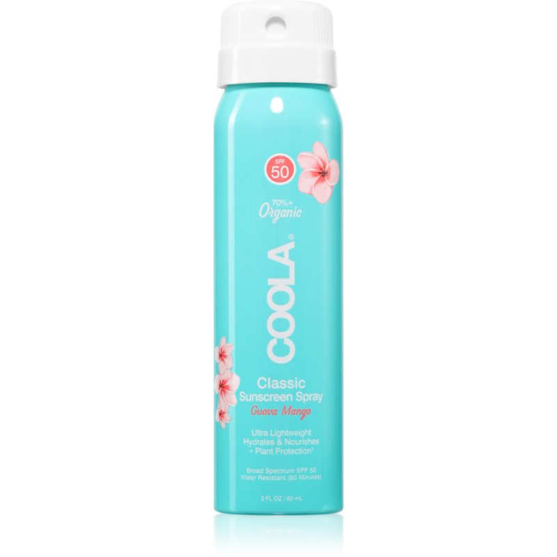 Coola Guava Mango opalovací sprej SPF 50 60 ml - parfo.cz