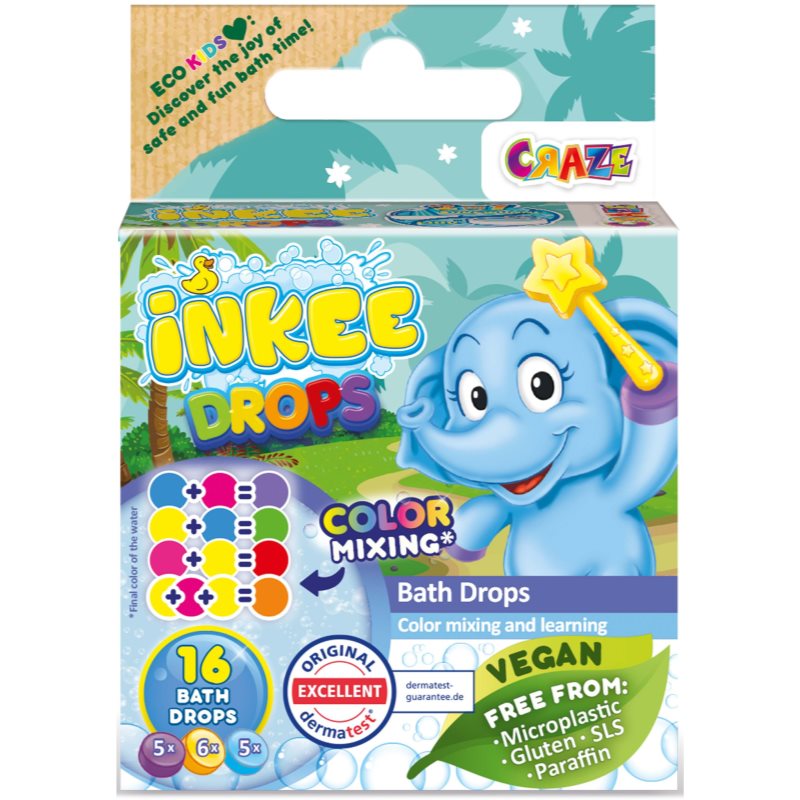 Craze INKEE Bath Drops koupelové vločky 48 g - parfo.cz