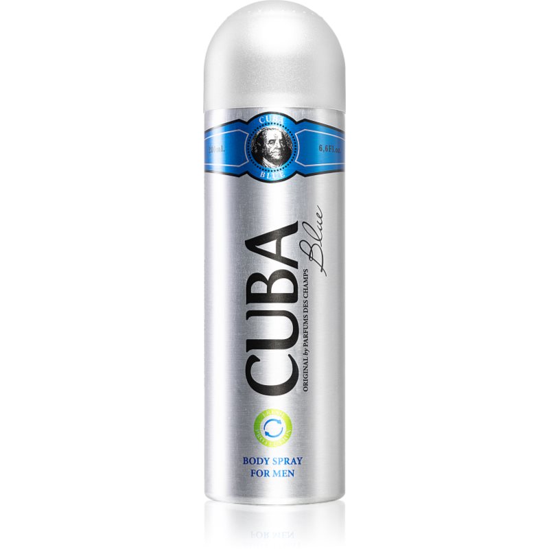 Cuba Blue deodorant a tělový sprej pro muže 200 ml - parfo.cz