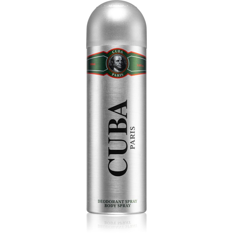 Cuba Green deodorant pro muže 200 ml - parfo.cz