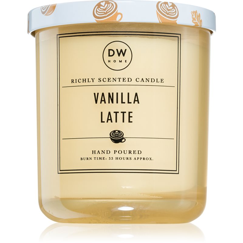 DW Home Signature Vanilla Latte vonná svíčka 266 g - parfo.cz