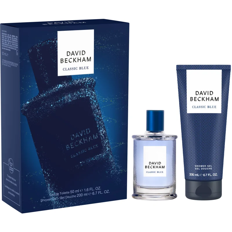 David Beckham Classic Blue dárková sada pro muže - parfo.cz