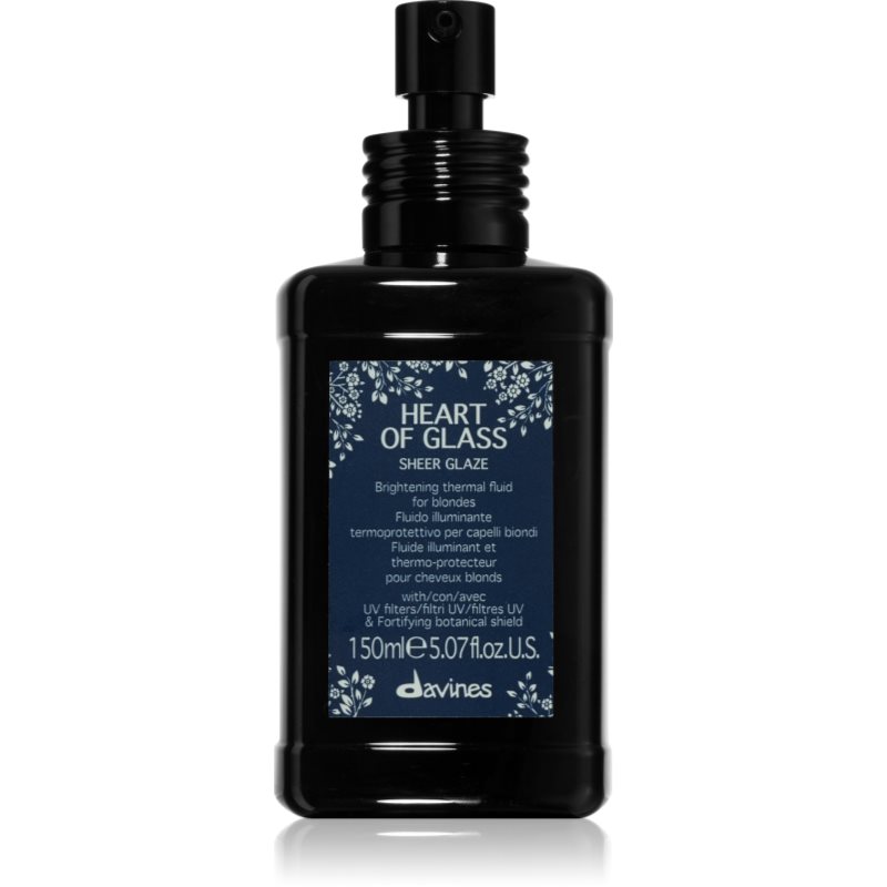 Davines Heart of Glass Sheer Glaze rozjasňující péče pro blond vlasy 150 ml - parfo.cz