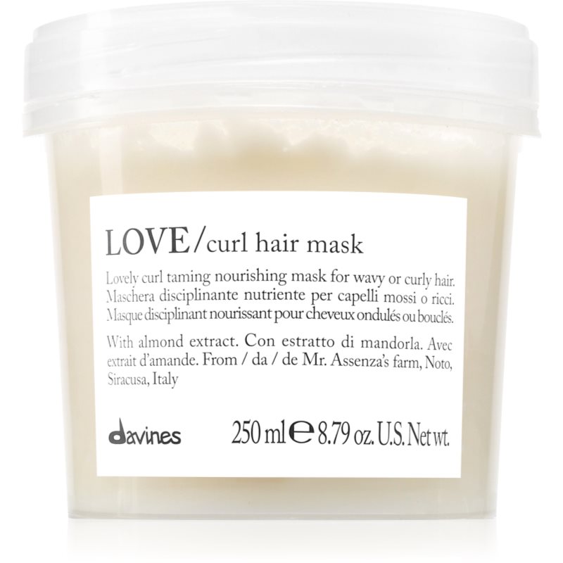 Davines Love Curl Hair Mask intenzivně vyživující maska na kudrnaté vlasy 250 ml - parfo.cz