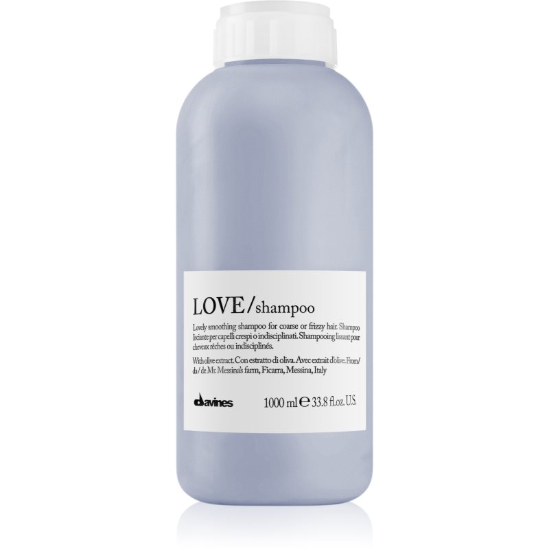 Davines Love Olive uhlazující šampon pro nepoddajné a krepatějící se vlasy 1000 ml - parfo.cz