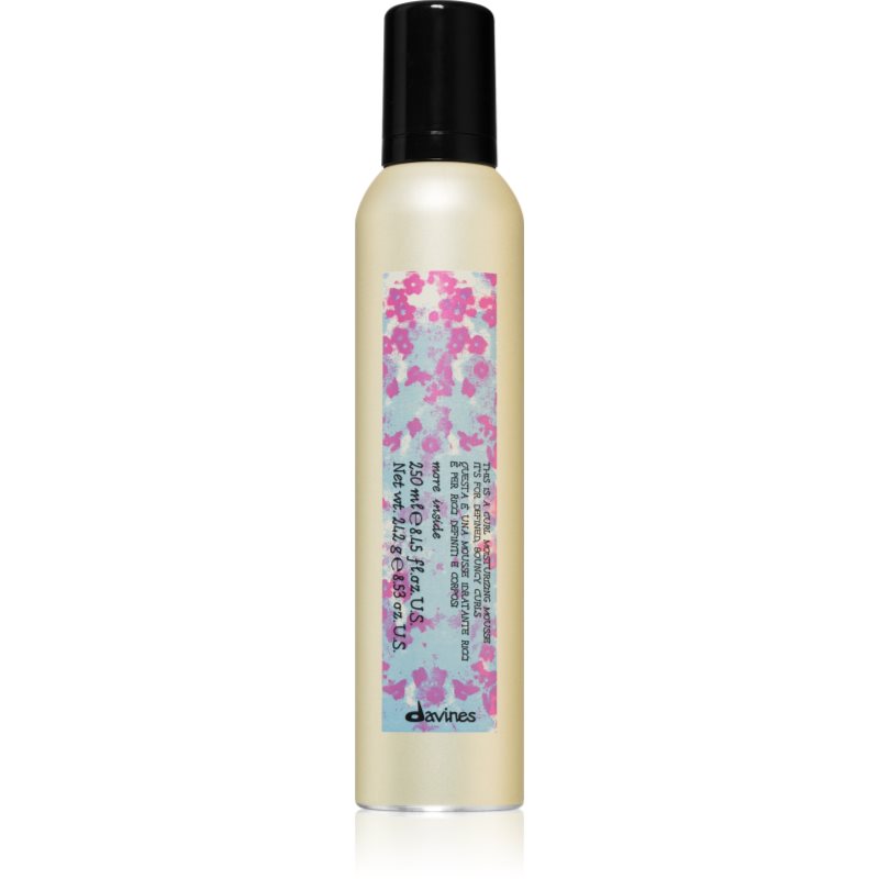 Davines More Inside Curl Moisturizing Mousse pěna na vlasy pro definici vln 250 ml - parfo.cz
