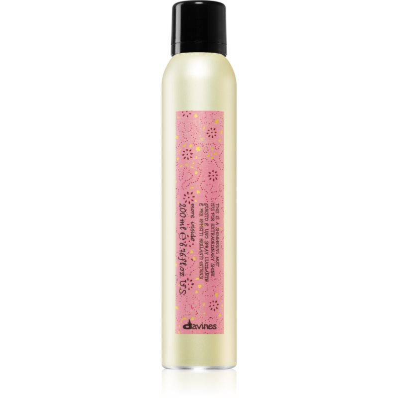 Davines More Inside Shimmering Mist mlha pro lesk a hebkost vlasů 200 ml - parfo.cz