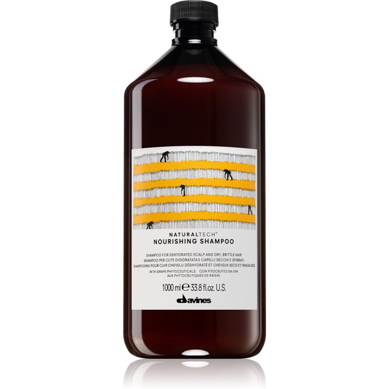 Davines Naturaltech Nourishing šampon pro dehydratovanou pokožku hlavy a suché křehké vlasy 1000 ml - parfo.cz
