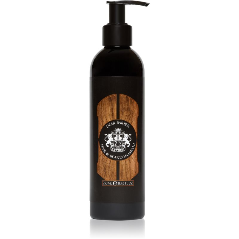 Dear Barber Shampoo šampon na vlasy a vousy pro muže 250 ml - parfo.cz