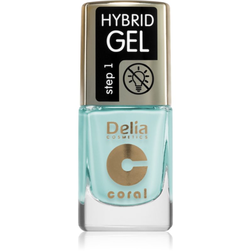 Delia Cosmetics Coral Hybrid Gel gelový lak na nehty bez užití UV/LED lampy odstín 114 11 ml - parfo.cz