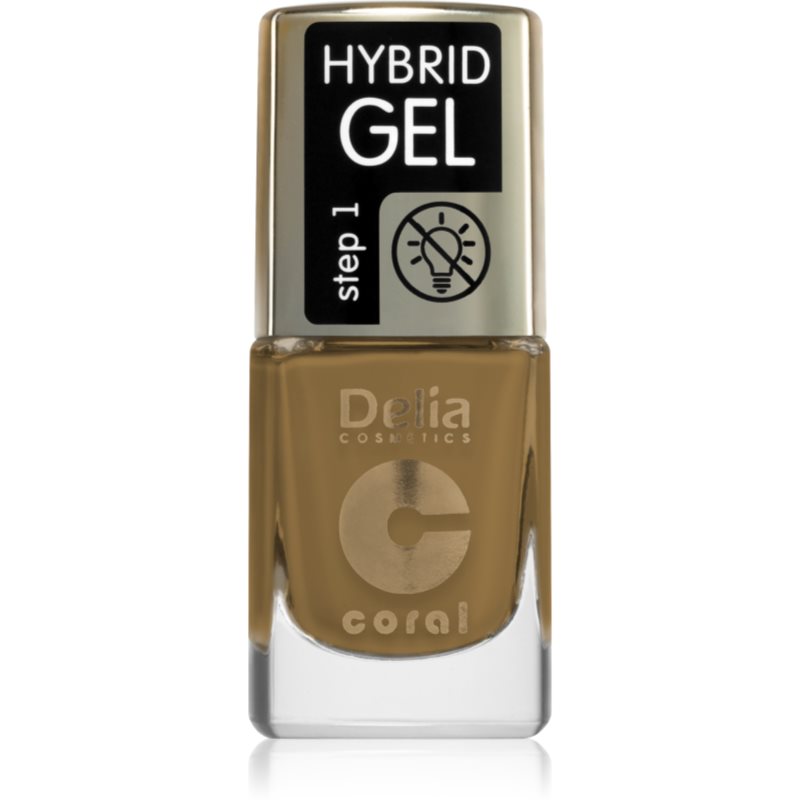 Delia Cosmetics Coral Hybrid Gel gelový lak na nehty bez užití UV/LED lampy odstín 124 11 ml - parfo.cz