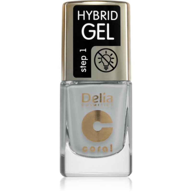 Delia Cosmetics Coral Nail Enamel Hybrid Gel gelový lak na nehty odstín 139 11 ml - parfo.cz